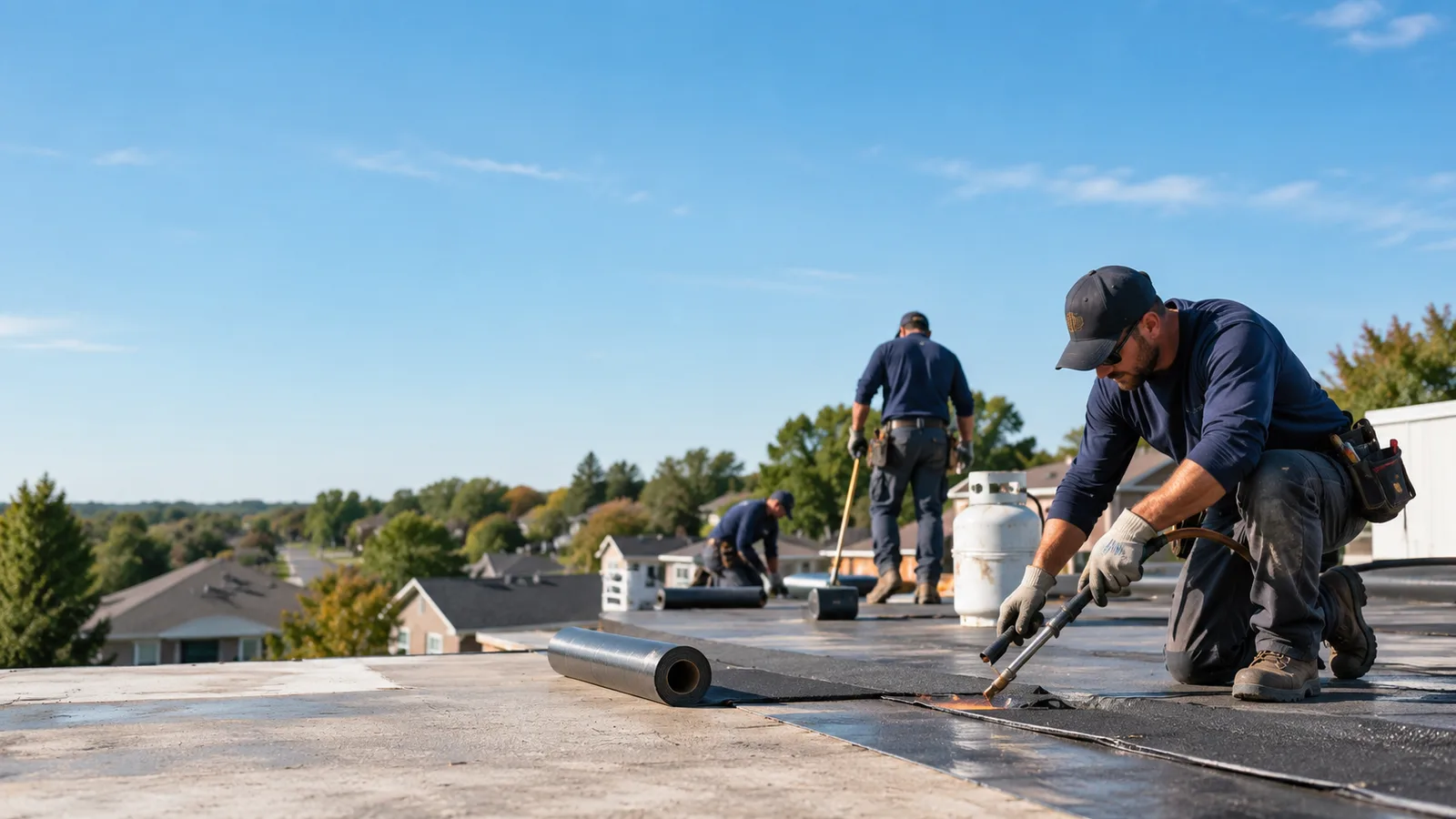 Flat Roof Leak Repair providers in Double Springs, AL